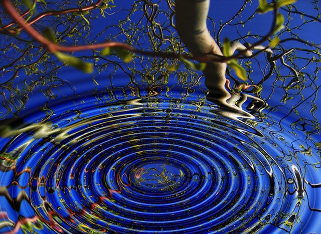 Ripple in water